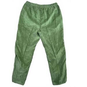 Green Corduroy Women's Slacks size PL by‎ American Sweetheart